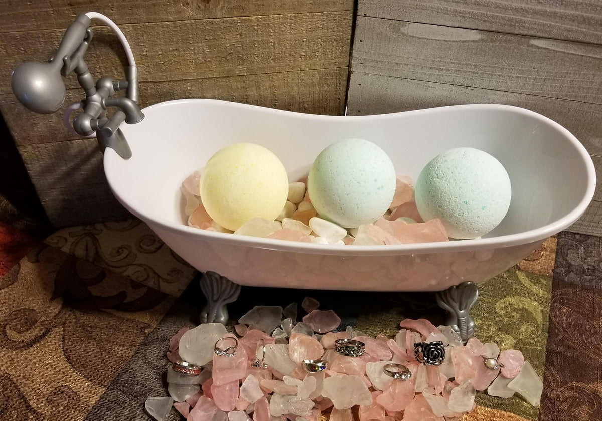 Bath Bomb Rings Island Pearls Live