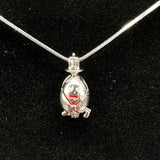 031 - Pearl Cage: Humpty Dumpty - Sterling Silver