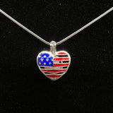 101 - Pearl Cage : American LOVE - Sterling Silver