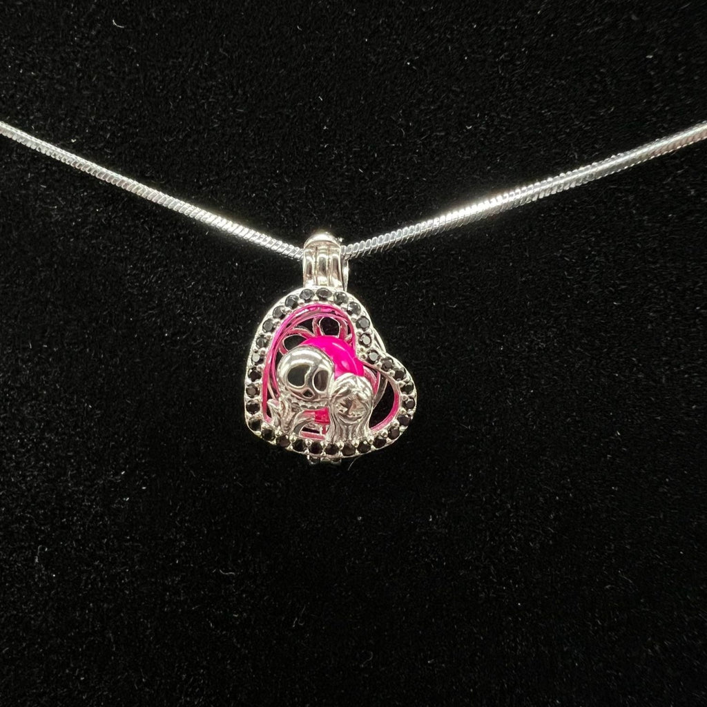 160 - Pearl Cage: Nightmare Love - Sterling Silver