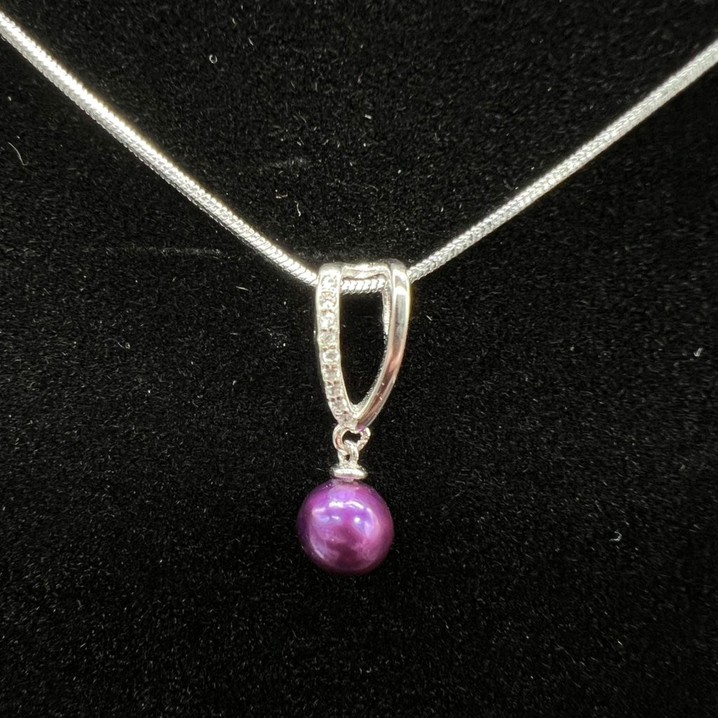 263 - Pendant Mount : The Charlotte  - Sterling Silver