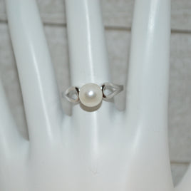 325 - Ring Mount : Simple Ring - Sterling Silver